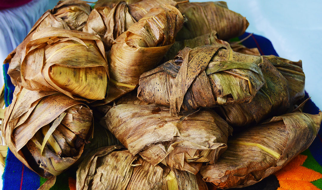 Tamales de Frijol en Oaxaca