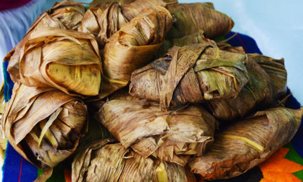 Tamales de Frijol en Oaxaca