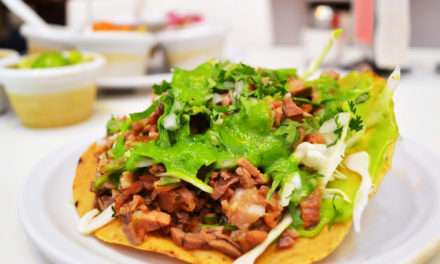 Tostada de maciza de res