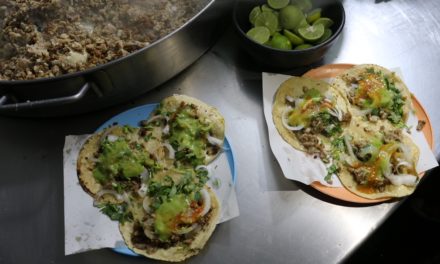 El Güero, probablemente los tacos más ricos de tripa en Oaxaca