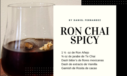 Cocktail con ron | Ron Chai Spicy