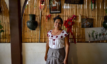 Catalina Lucas, depositaria de la cocina zapoteca