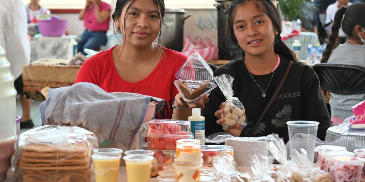 Feria Gastronómico en San Lorenzo Cacaotepec Etla