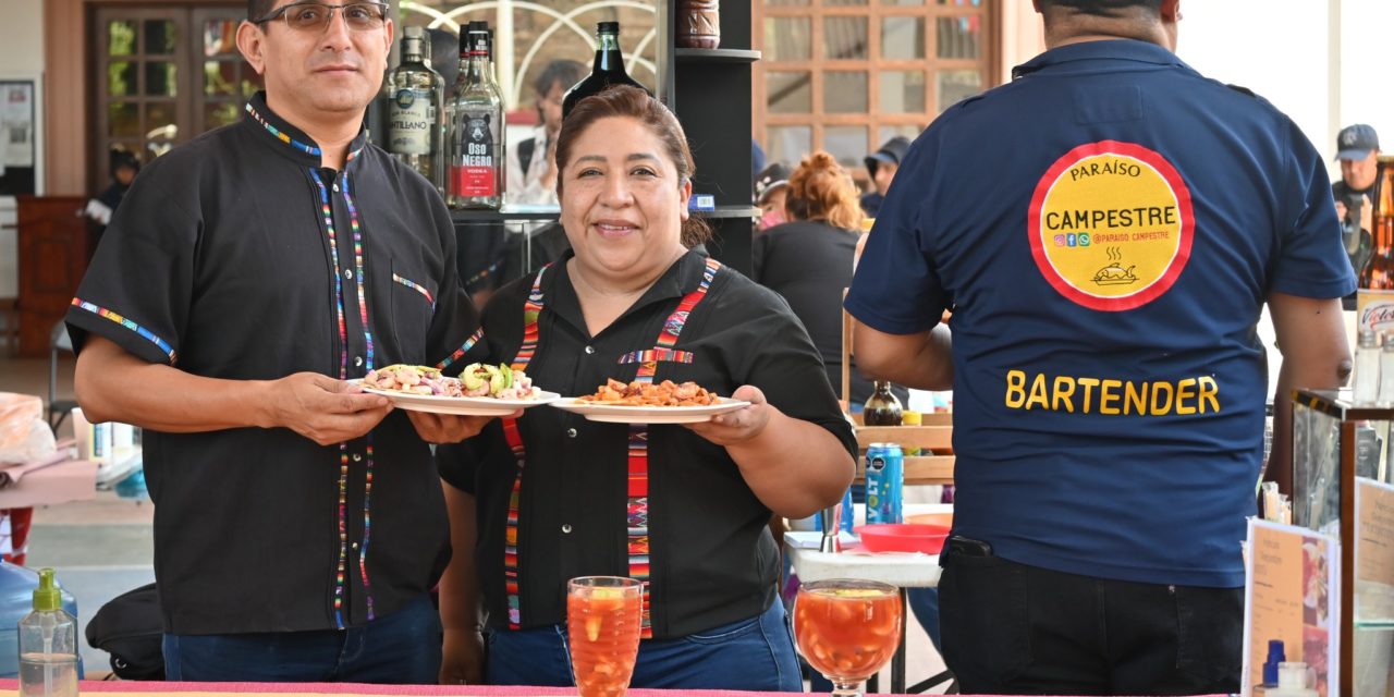Feria Gastronómico en San Lorenzo Cacaotepec Etla