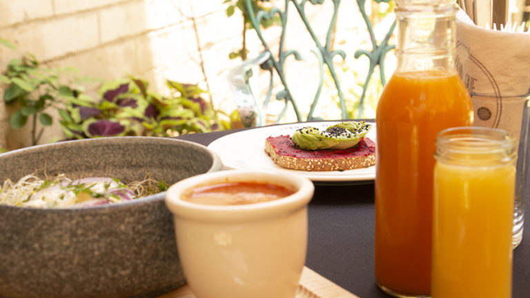 Agua que canta, Comer sano nunca ha sido tan rico