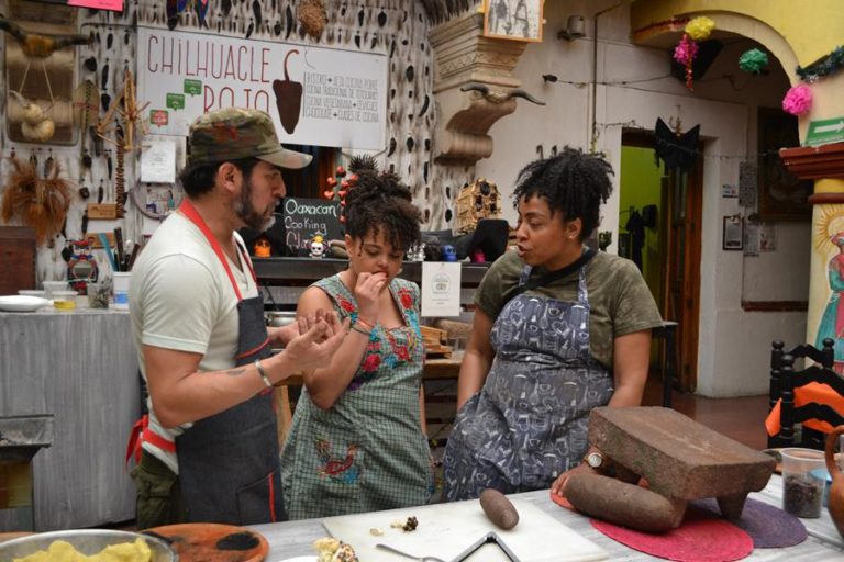Clases de cocina en Chilhuacle rojo