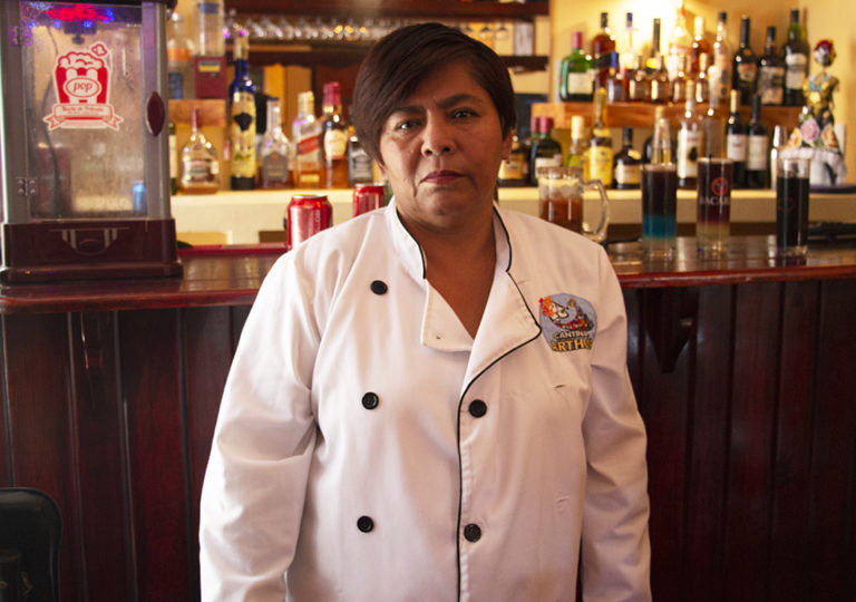 Martha Cruz Noriega, experta en botanas y comida de Oaxaca