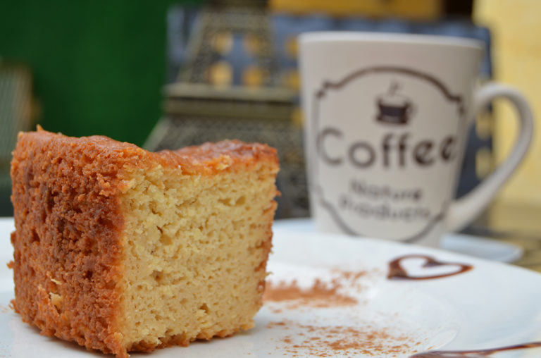 Exquisito pastel de elote