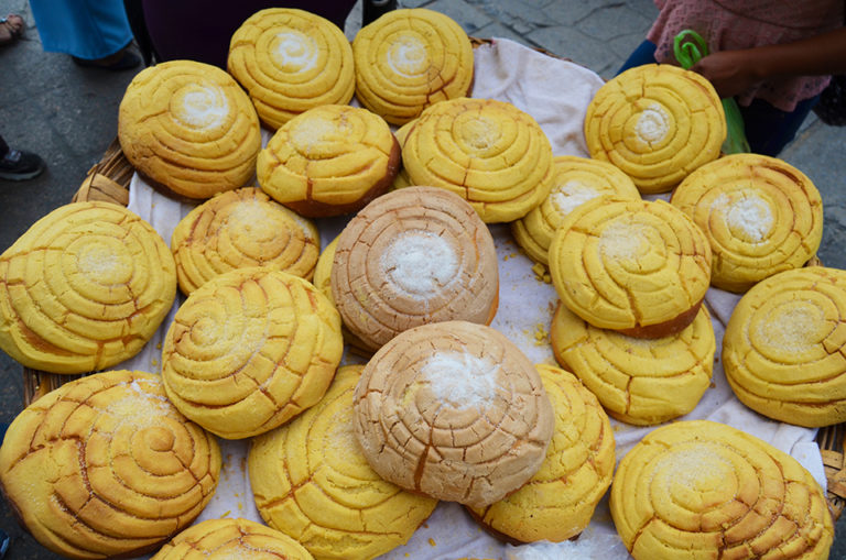 Riquísimas conchas de mantequilla
