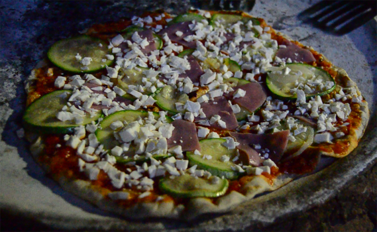 Pizza al comal en San Juan Yagila