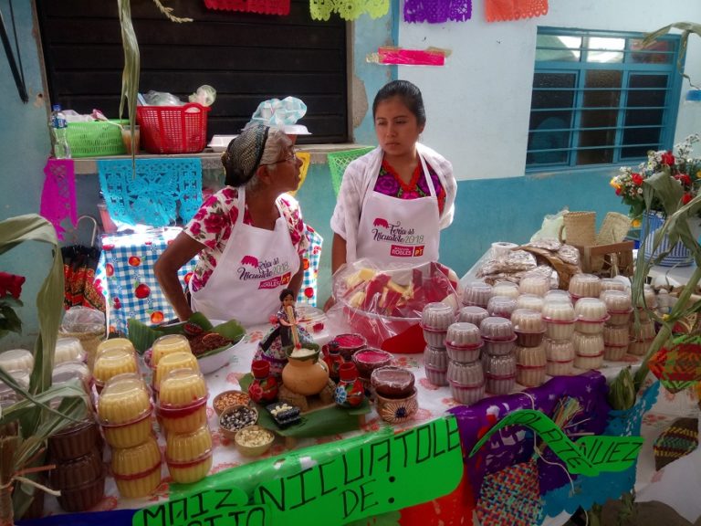 Feria del Nicuatole en Yatareni