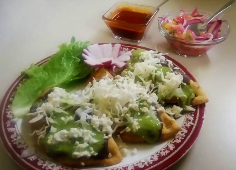 Quesadillas en La Casita
