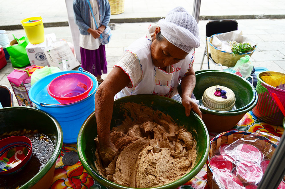 Feria del Tejate y el Tamal | Leche con tuna