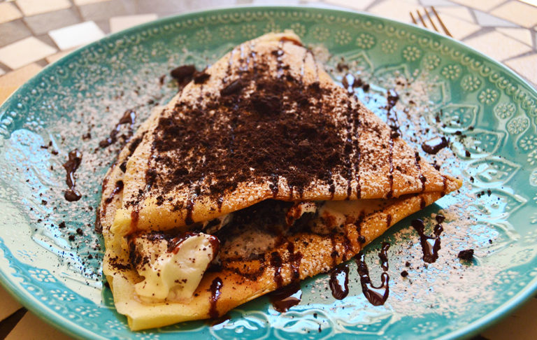 Crepas de oreo en Rústiko