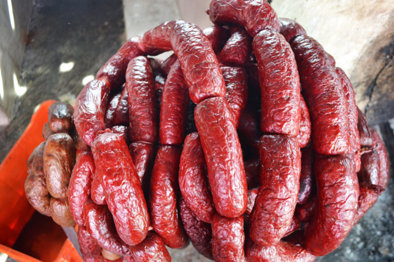 Salchicha oaxaqueña