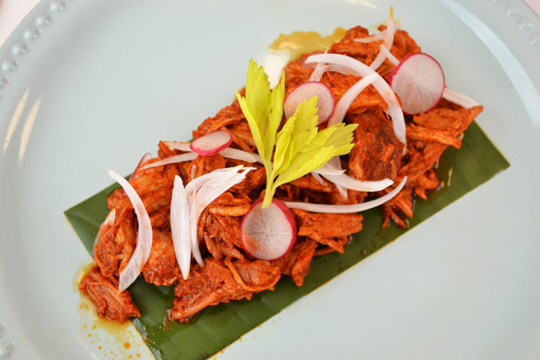 Cochito al horno en Tomate.Chocolate