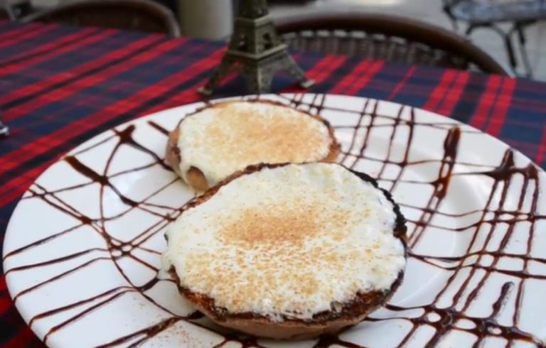 Conchas de nata en París Chiquito