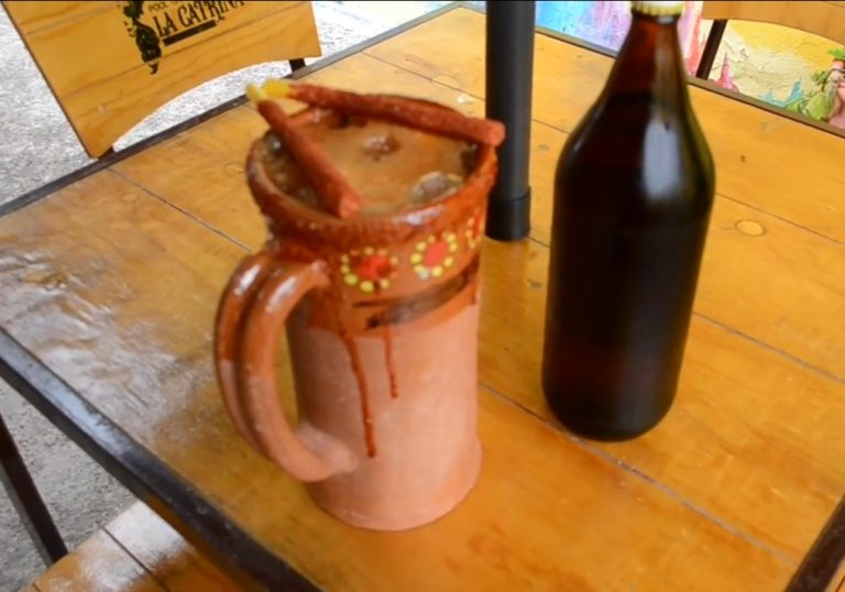 Jarabe mixteco en La Catrina