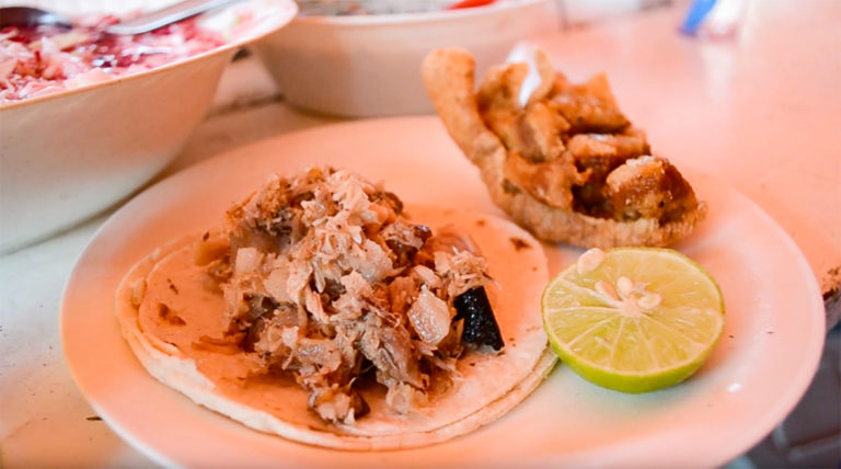 Los tacos más ricos de carnitas en Salina Cruz los prepara «El Güero»