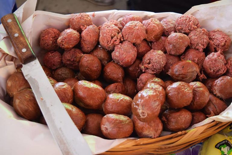 Salchicha ejuteca, la rica receta herencia de Ejutla