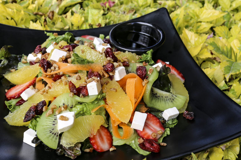 La deliciosa ensalada cítrica en Paraíso Gourmet