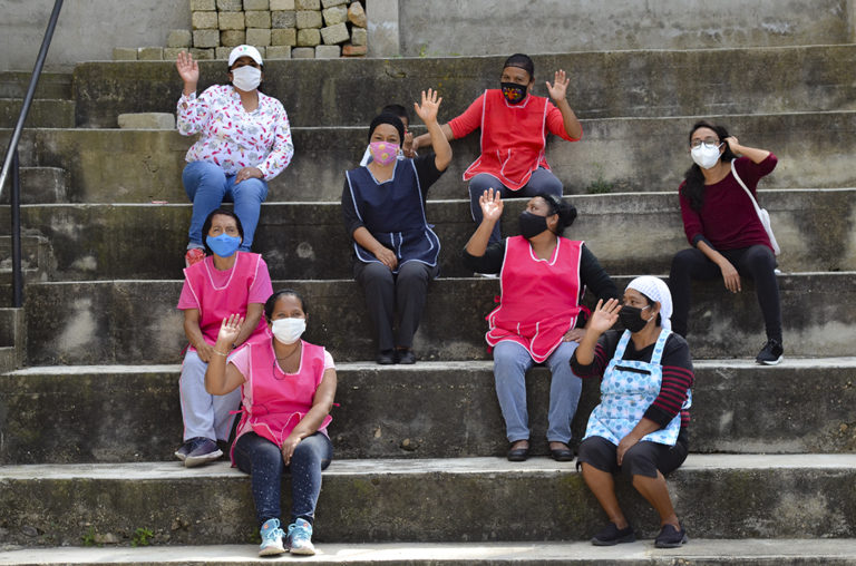 Cocina comunitaria en San Juan Chapultepec