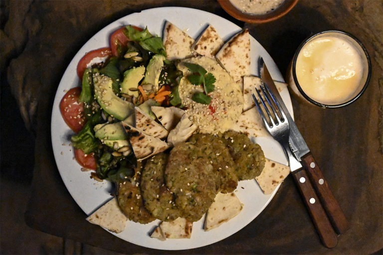 Cocina creativa y vegana en Huitzili, de Mazunte