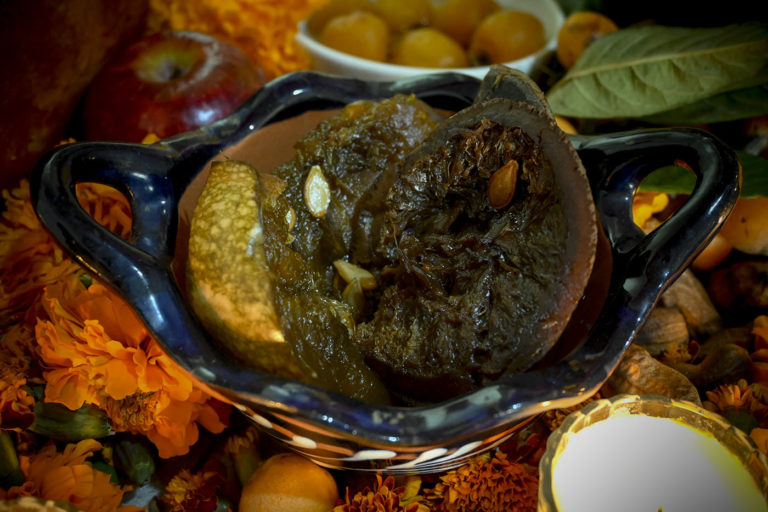 La tradicional calabaza en dulce