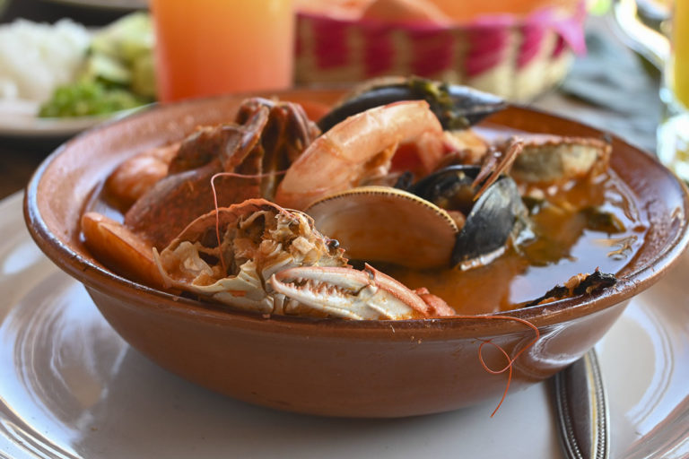 Sol y mar, el restaurante costero de San Agustinillo