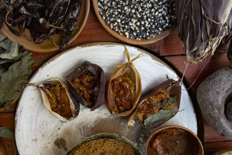 Tamales, los protagonistas en La Candelaria