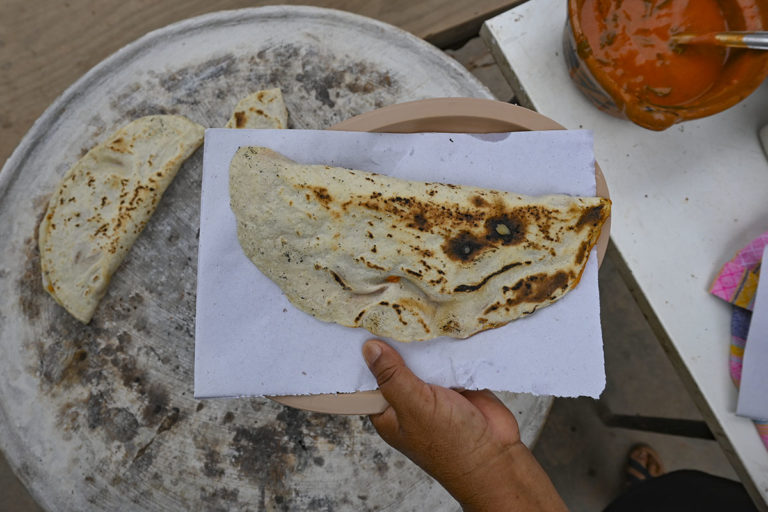 Empanadas de amarillo en Cuicatlán