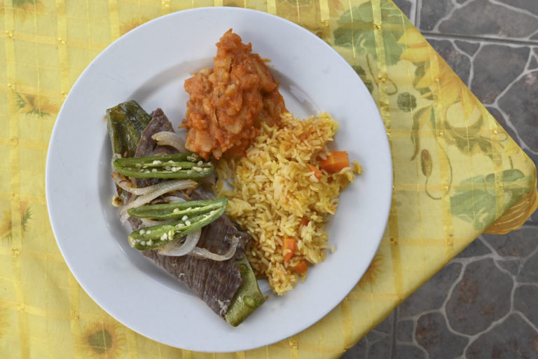 La cocina de casa en el Comedor los Abuelos