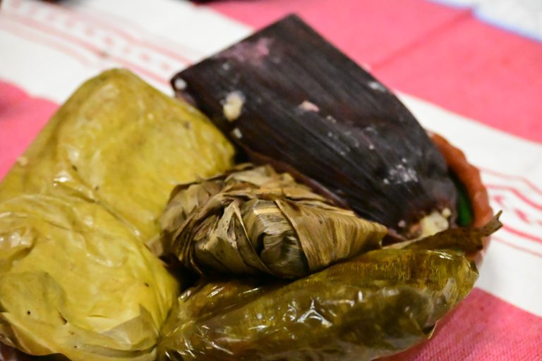 Tamales de la Candelaria en Oaxaca