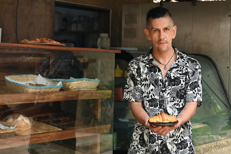 Le Croissant: la alta panadería en Zicatela