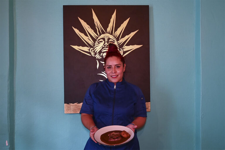 El coloradito mixteco con picaña de Carnívoro